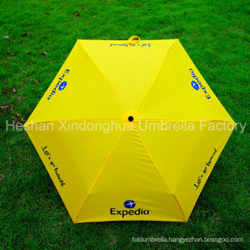 Promotional Three Fold Slim Umbrellas with Customized Logo (FU-3621N)